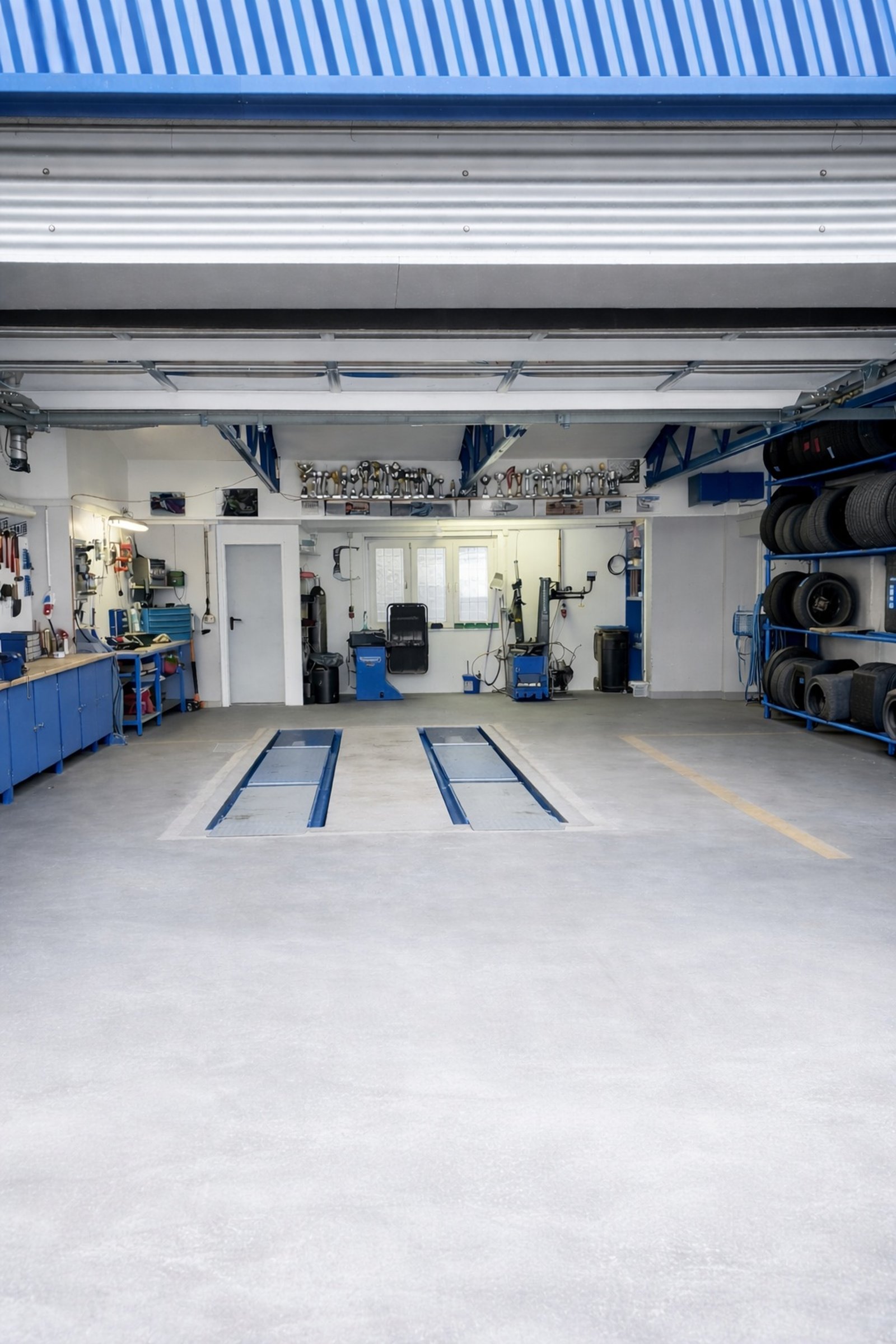 Werkstatt Innenansicht Reifendienst Köhler